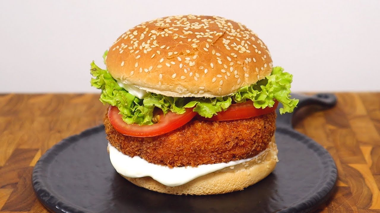 MC CHICKEN CASEIRO MELHOR QUE ORIGINAL | LANCHE DE FRANGO