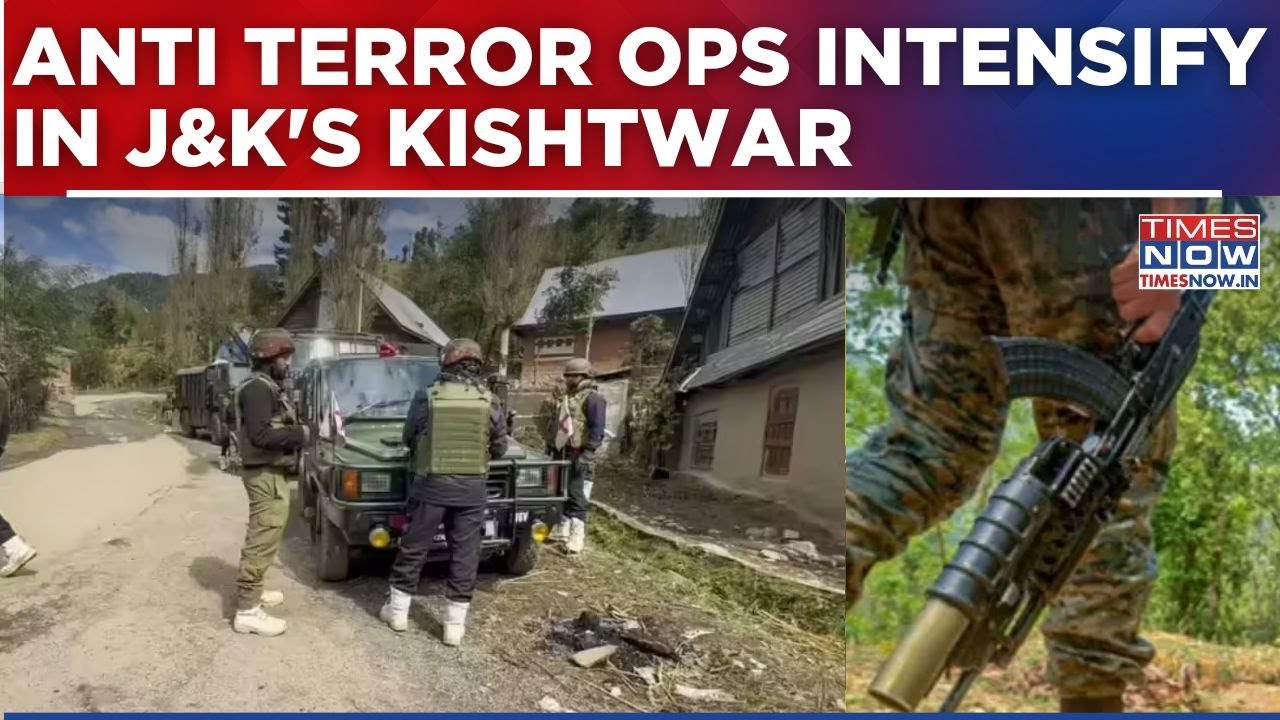 Anti-Terror Ops Intensify In Jammu & Kashmir: Mobile Data Suspended In These Areas Of Kishtwar
