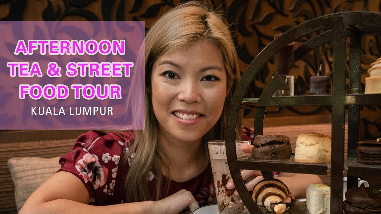 Chocolate Afternoon Tea and Jalan Alor Street Food Tour KUALA LUMPUR  | WATCH ME EAT | CECILIA VOUNG