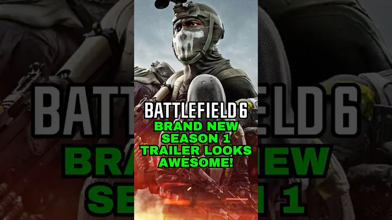 BATTLEFIELD 6 SEASON 1 NEW DETAILS AND TRAILER!! #gaming #battlefield6 #battlefield #bf6