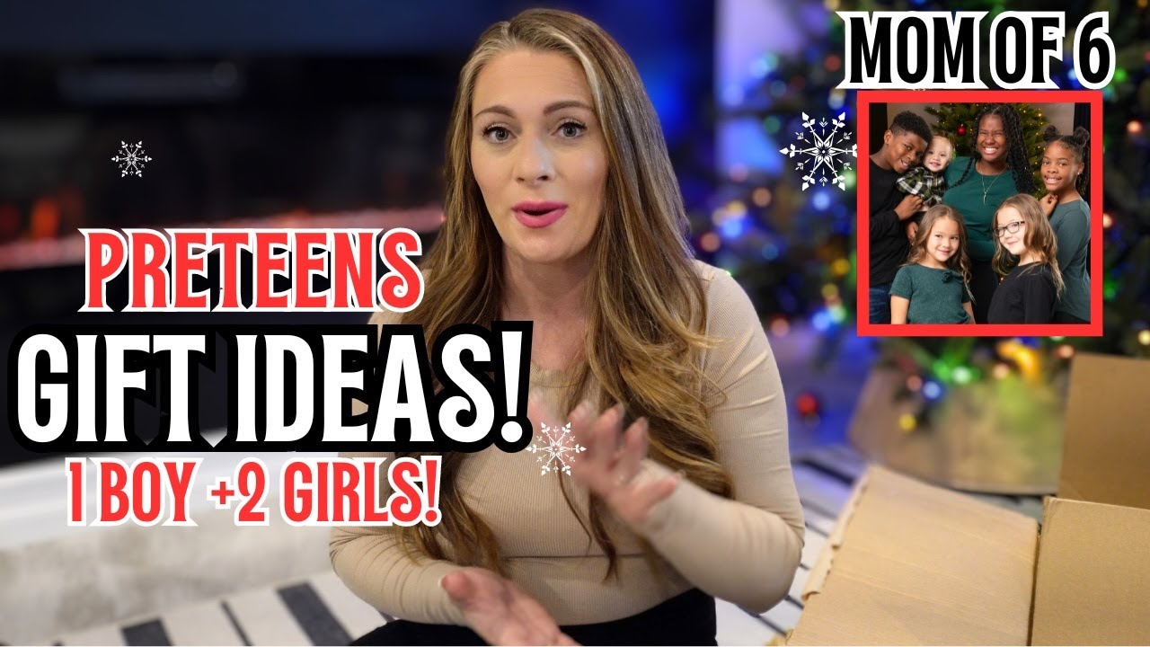 Preteen Boys + Girls Gift Ideas! What I Got My 6 Kids For Christmas - Christy Gior