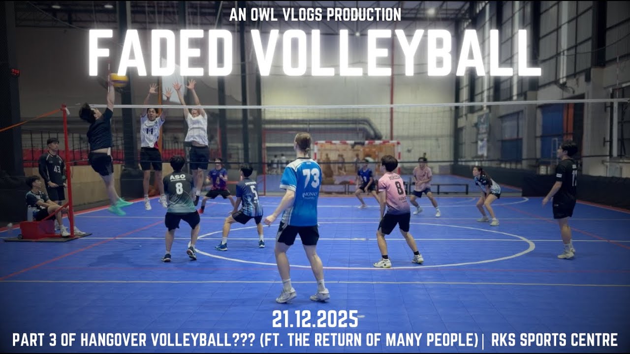 Another faded volleyball session (Golden is back).