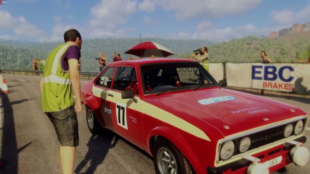 DiRT Rally 2 0 2026 01 10 Три ежедневных заезда. Камера из кабины. Контроллер PS 5 на ПК 4K.