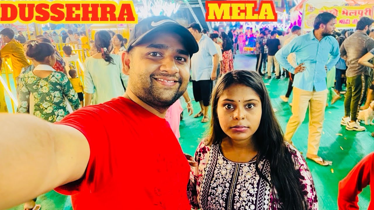 Dussehra Mela Kabhi Socha Nahi Tha Itna Enjoy Hoga #dussehra #exhibition #Abhishek Gupta Vlogs