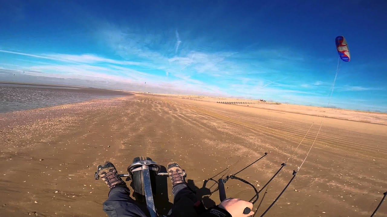Morning Kite Buggying Session @ Camber Sands
