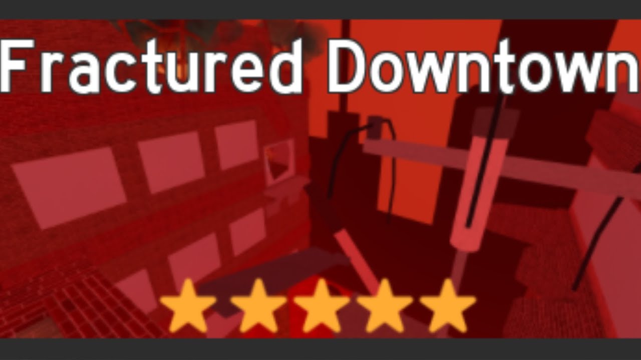 Roblox The CrusheR - Fractured Downtown (5 Stars)