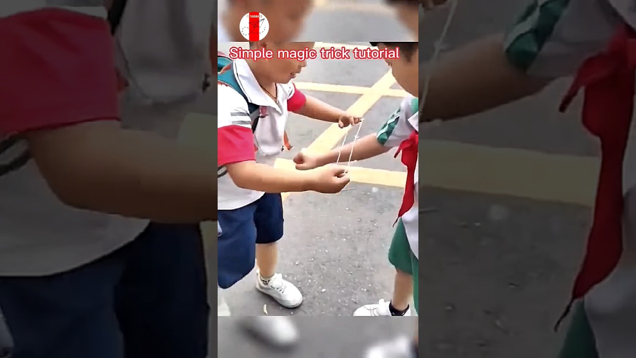 Viral Rope Escape Trick😱🤪 , Magic Tutorial , Easy Simple Magic Tricks #shorts #magic #tutorial