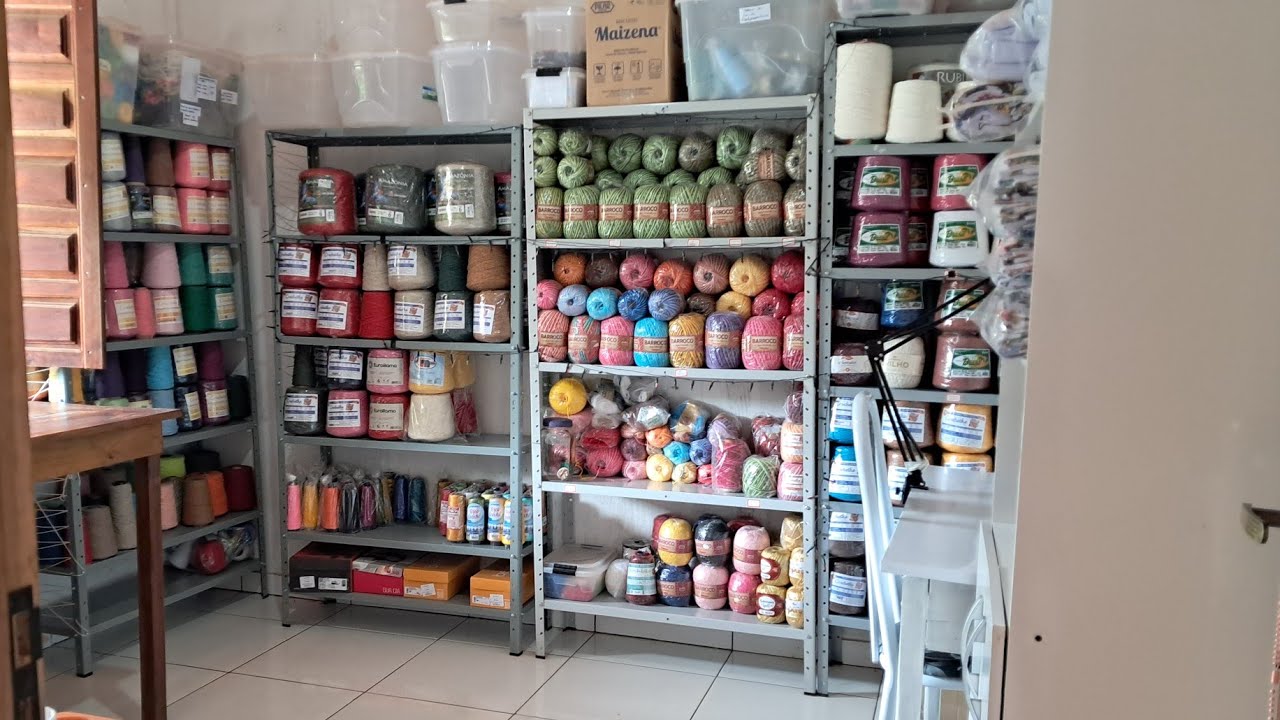 ✔️Faxina no ateliê/🛍Organizando as comprinhas 