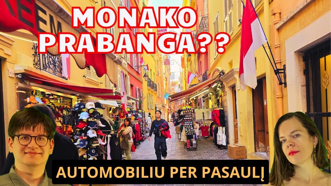 Važiuojam per Monaką! (prabangu ar pergrūsta?) | AŽ Automobiliu per pasaulį