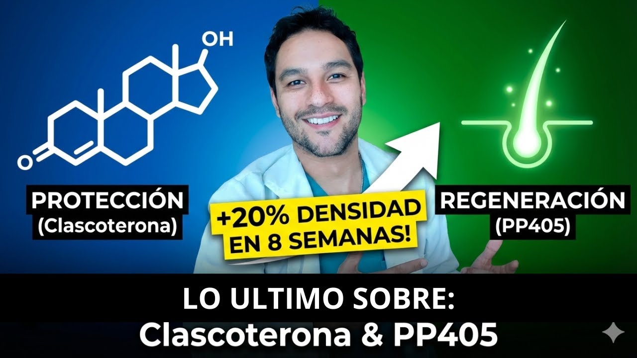 REGENERACIÓN CAPILAR: Cómo el PP405 y la Clascoterona 