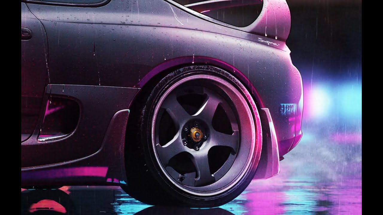 Midnight Rain Drive 🌧️ | Night Drive Synthwave & Lo-Fi
