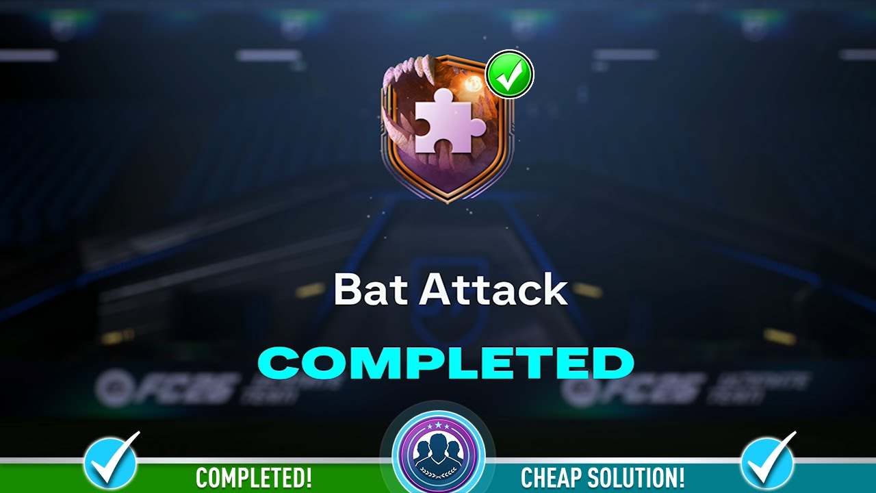 Завершен SBC Bat Attack &mdash; недорогое решение и советы &mdash; FC 26