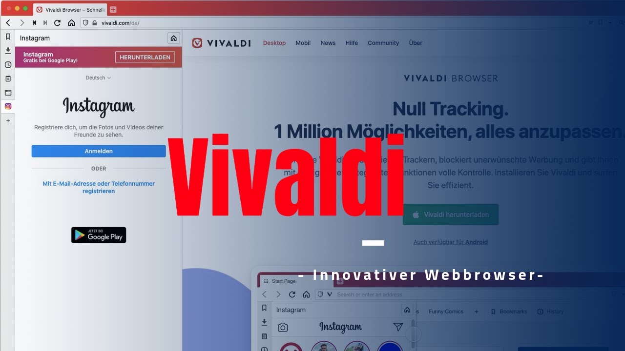 Besser als Chrome, Edge, Firefox zusammen? Vivaldi im Browser Check