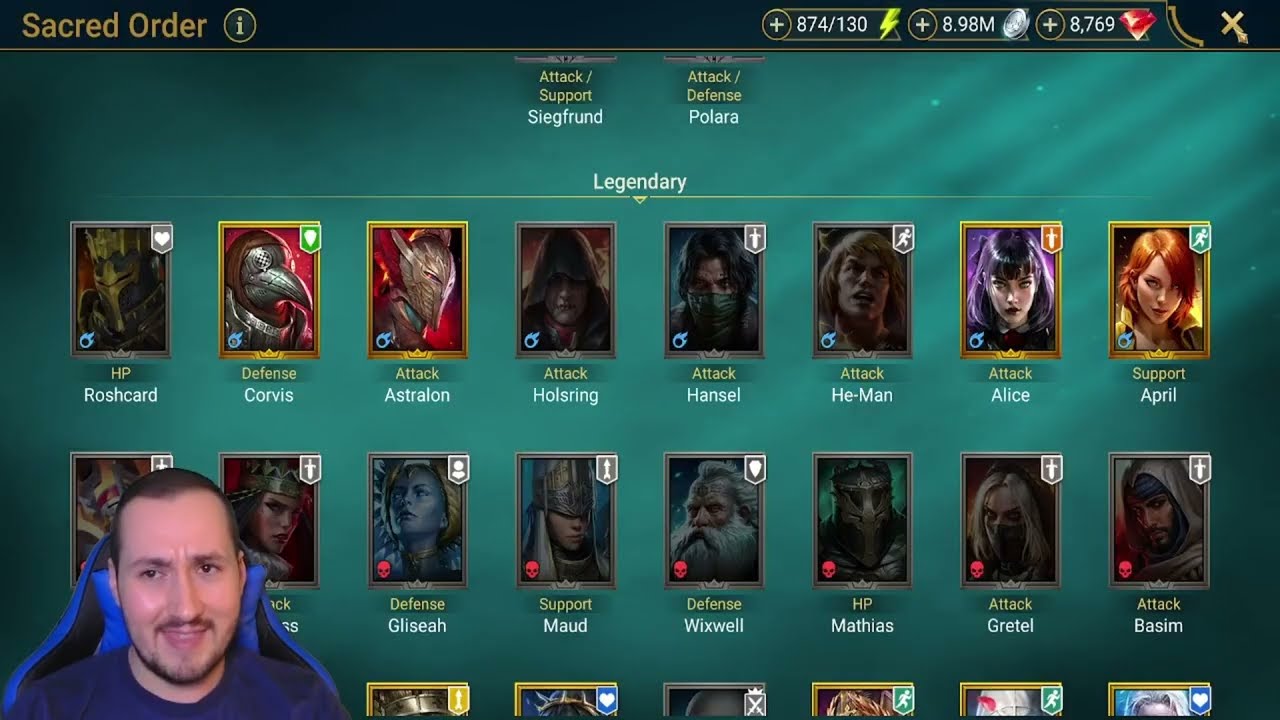 *raid shadow legends* crazy ancient shard luck!