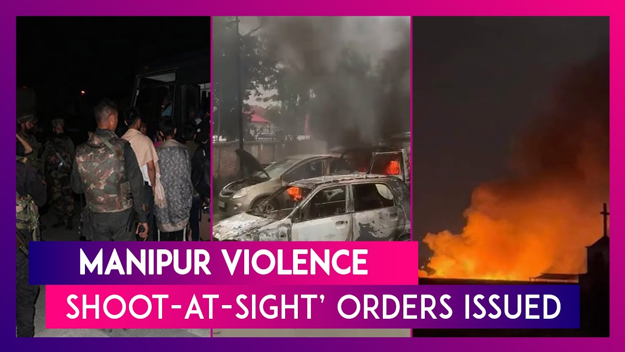 Manipur Violence: &lsquo;Shoot-At-Sight&rsquo; Orders Issued As Violence Escalates In The State