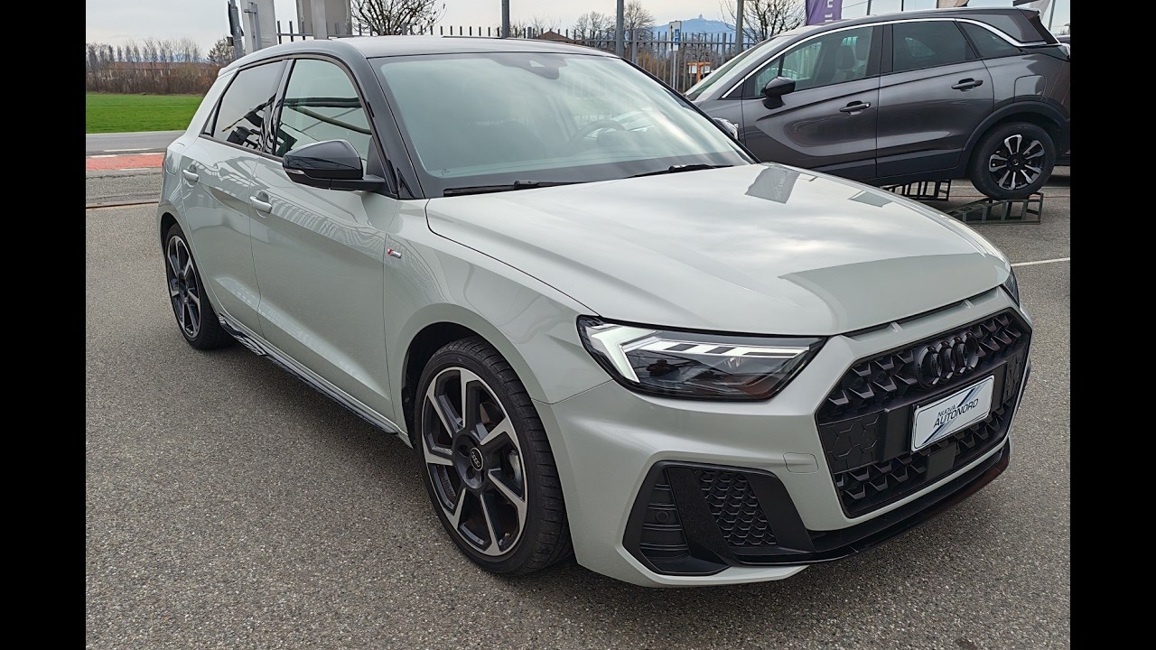 Audi A1 30 TFSI S-line S-tronic pack identity black GRIGIO FRECCIA PERLATO