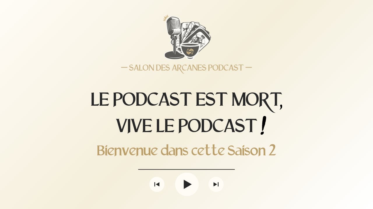 Le Podcast est mort, vive le Podcast !