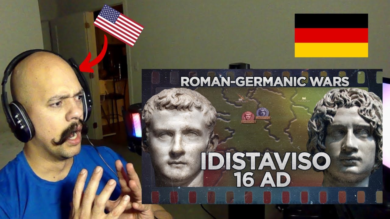 Reacting to German history | Idistaviso 16 AD Roman Germanic Wars DOCUMENTARY
