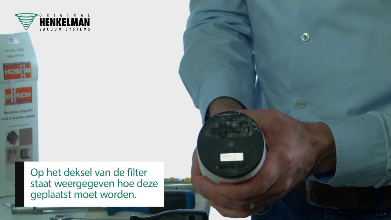 Onderhoud Henkelman: olie en nevelfilter