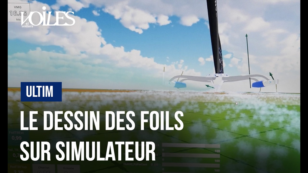 Comment les simulateurs aident à développer des nouveaux foils