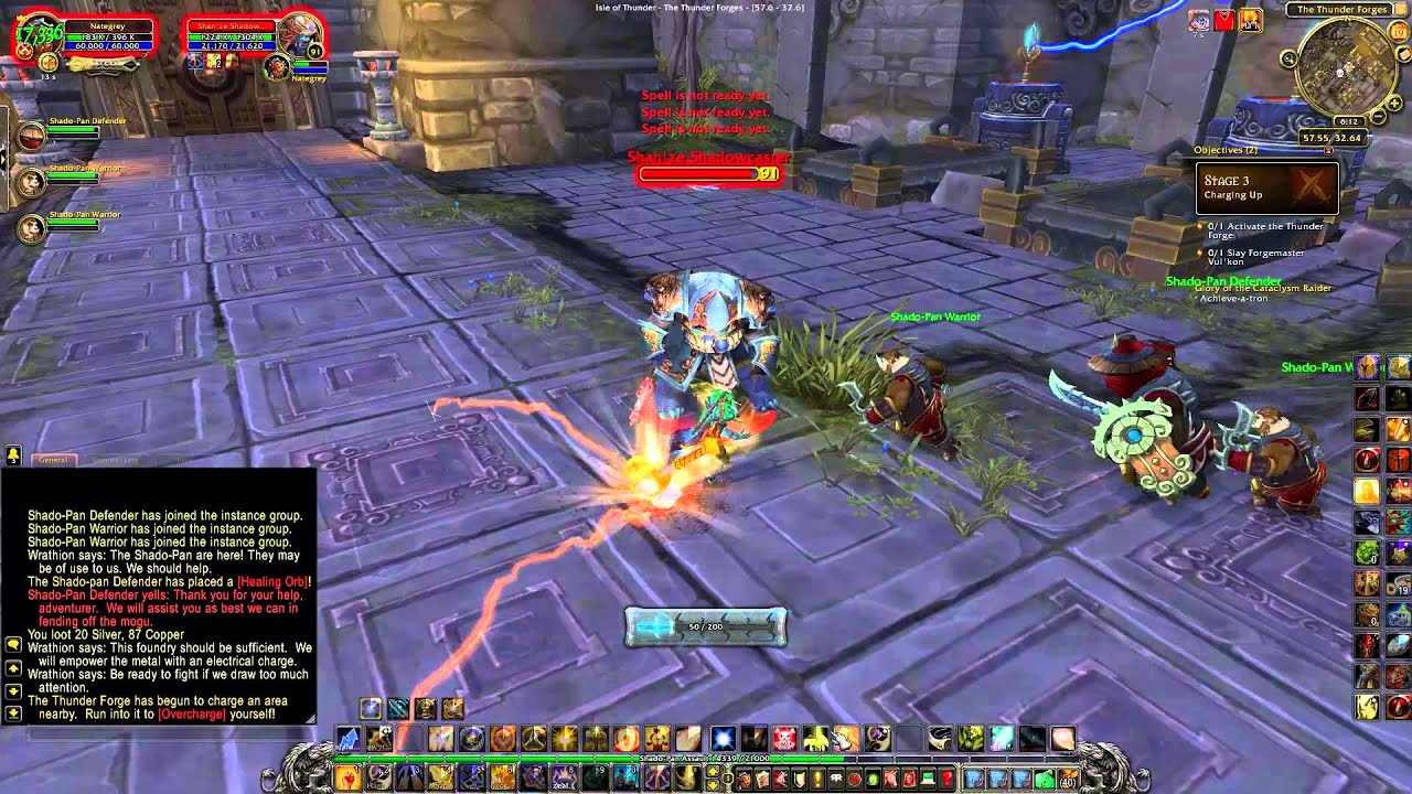 The Thunder Forge Scenarion (Part 1) - Wrathion Legendary Questline
