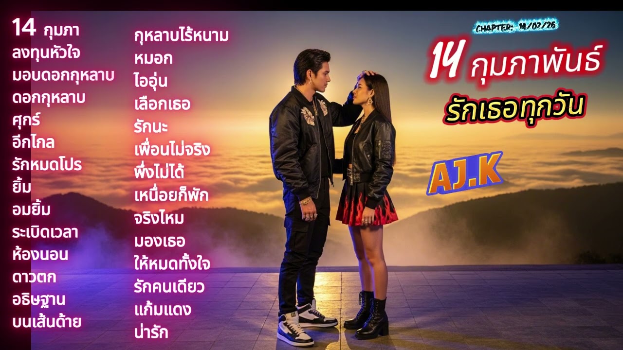 AJ.K MUSICRAP รวมเพลงแร๊พทุกอารมณ์ ฟังสบายๆ