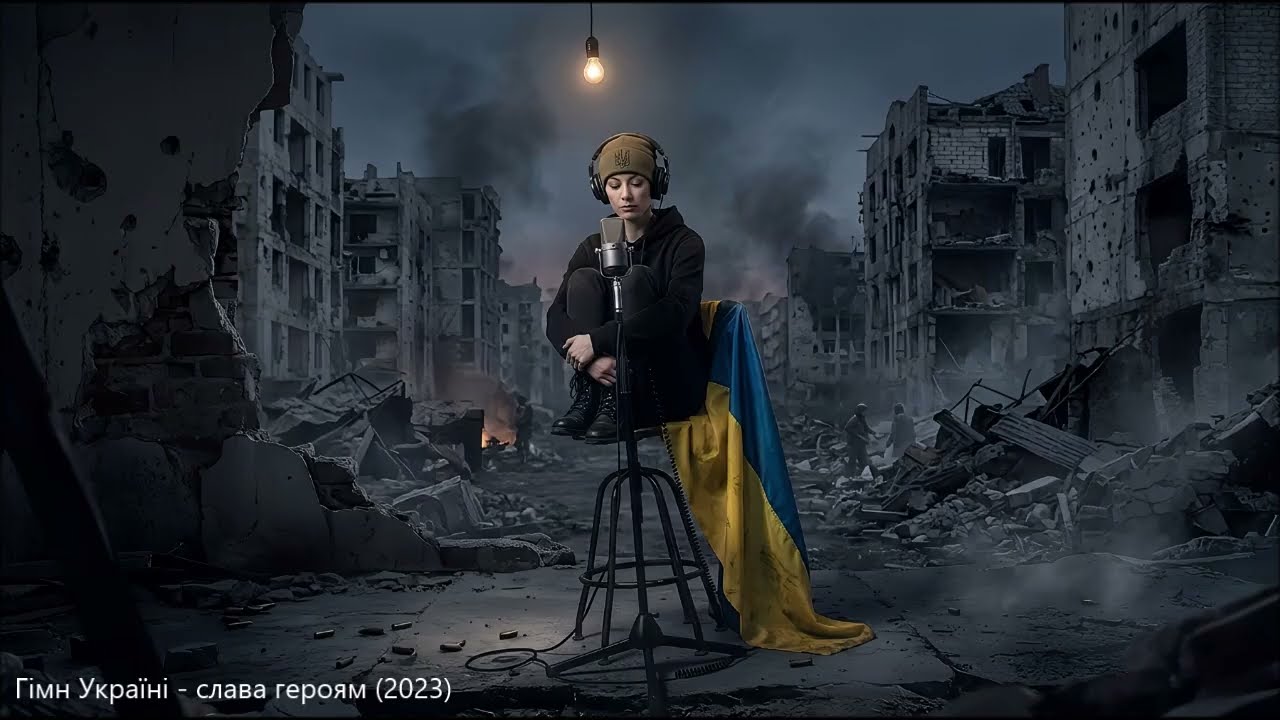 Гімн Україні - слава героям (2023) / Hymne Ukrainien - Gloire aux Héros