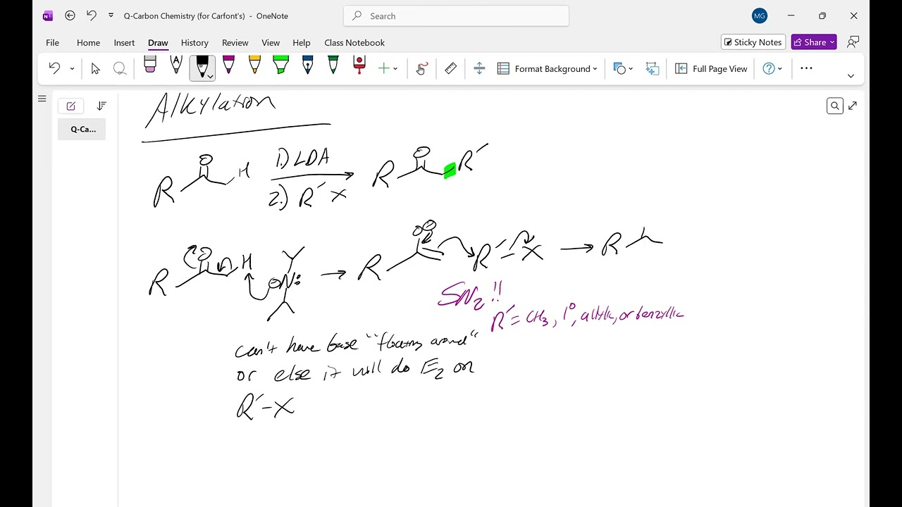 CHEM 113 Part 19 Day 1 Alkylation
