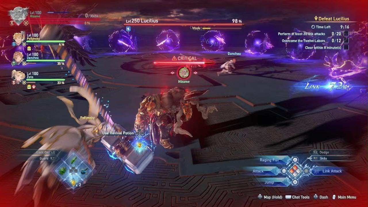 Granblue Fantasy Relink : PoV: 3 Goofballs Get Bored While Running Zero