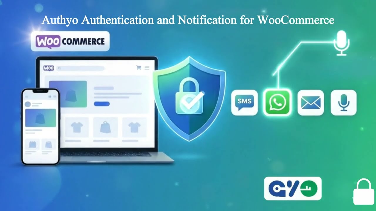 WooCommerce Login & Register with OTP + Order Notifications | Authyo WooCommerce Plugin Tutorial
