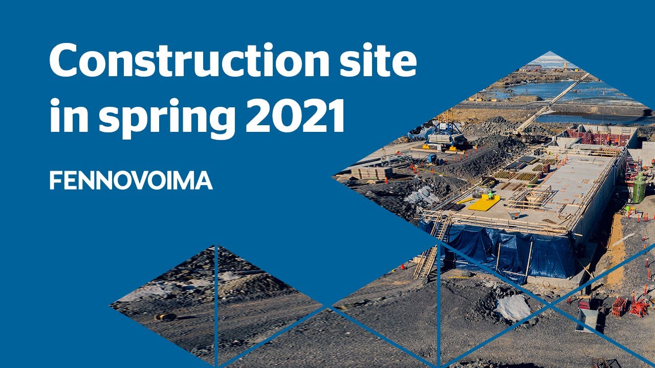 Construction site in spring 2021