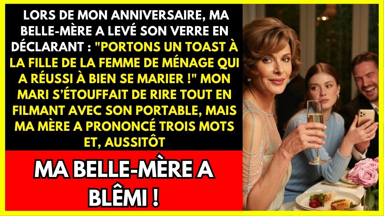 MA BELLE MÈRE M'A HUMILIÉE LORS DE MA FÊTE — MAIS MA MÈRE L'A REMISE À SA PLACE D'UN SEUL MOT