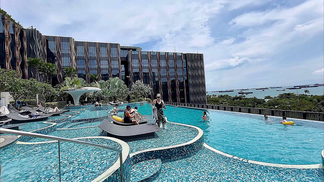 Village Hotel Sentosa Lobby Facility Family room Review @ Sentosa Island Singapore