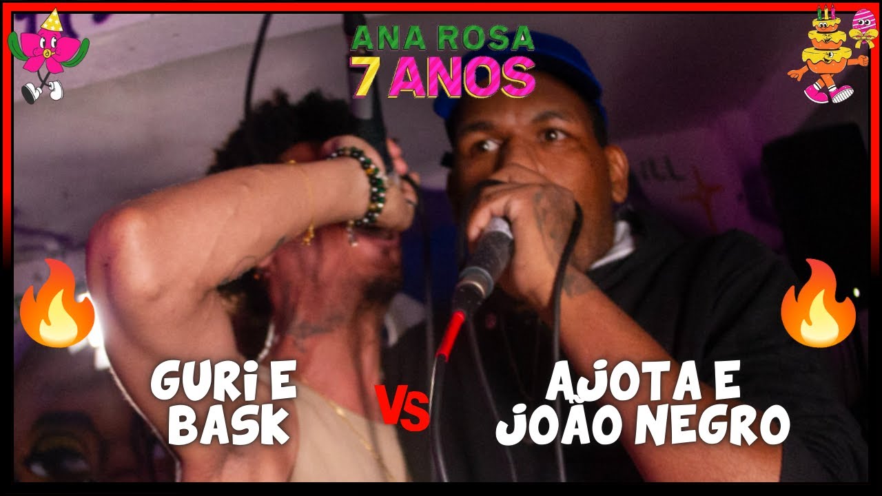 (SURREAL!! 🔥) Guri e Bask x Ajota e João Negro | FINAL | BATALHA DO ANA ROSA 7 ANOS