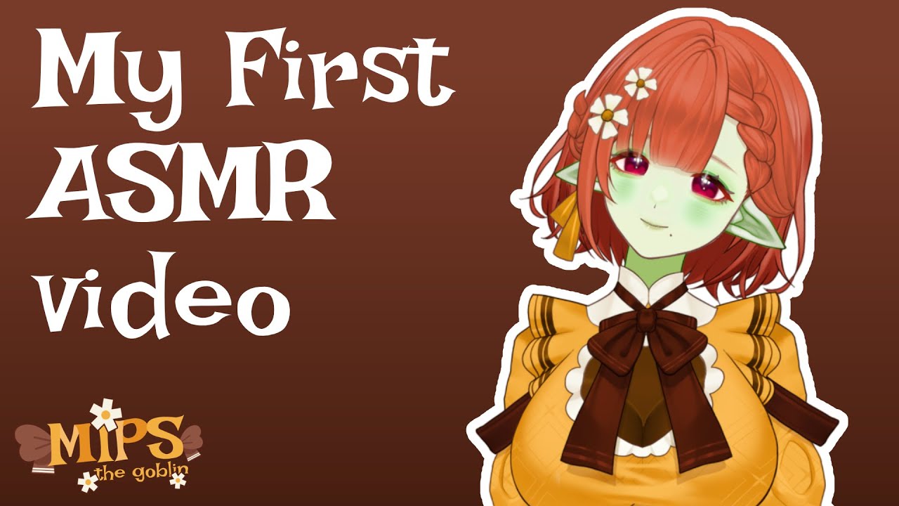 My first asmr video [Vtuber]