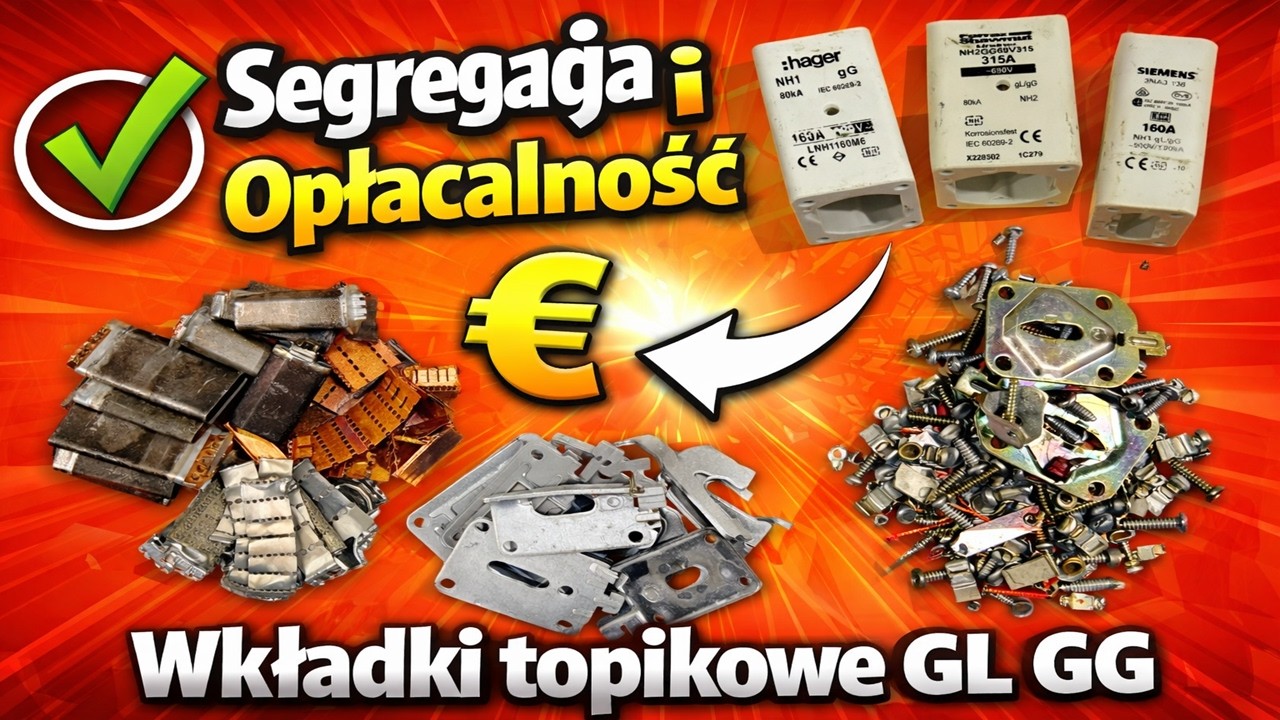 Bezpiecznik NH gG – Co Jest w Środku? Segregacja Metali w Praktyce