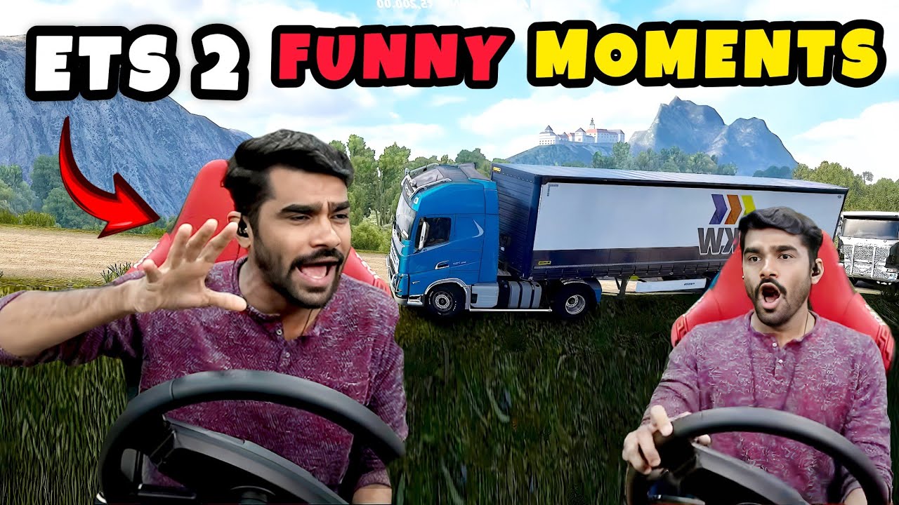 ETS 2  Funniest Moments 😂 | ShreeMan Legend #ets2
