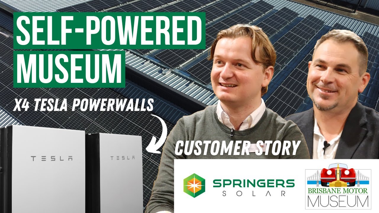 90% Self-Sufficient Museum - Energy Independence with BATTERIES & SOLAR (Feat. Tesla Powerwall)