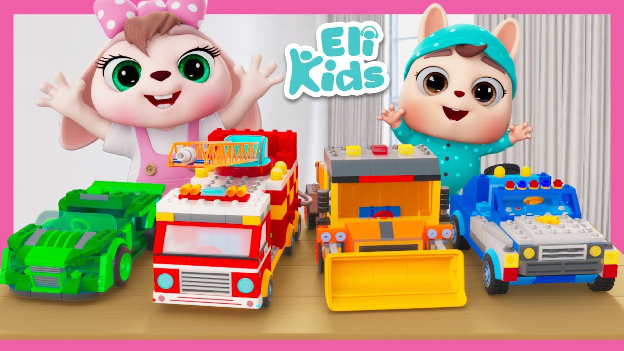 Toy Cars Mega Fun | Eli Kids Songs & Nursery Rhymes Compilations