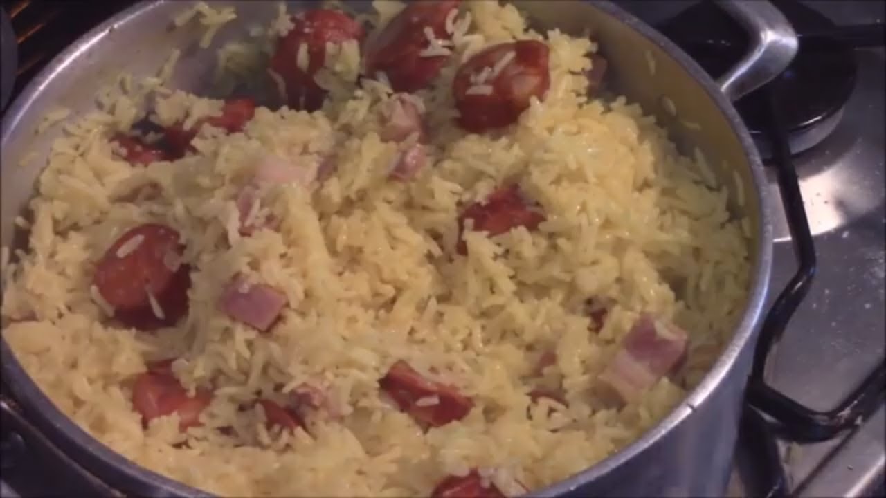 Quem Disse Que Arroz Com Bacon e Chouriço Não Pode Ser Especial?
