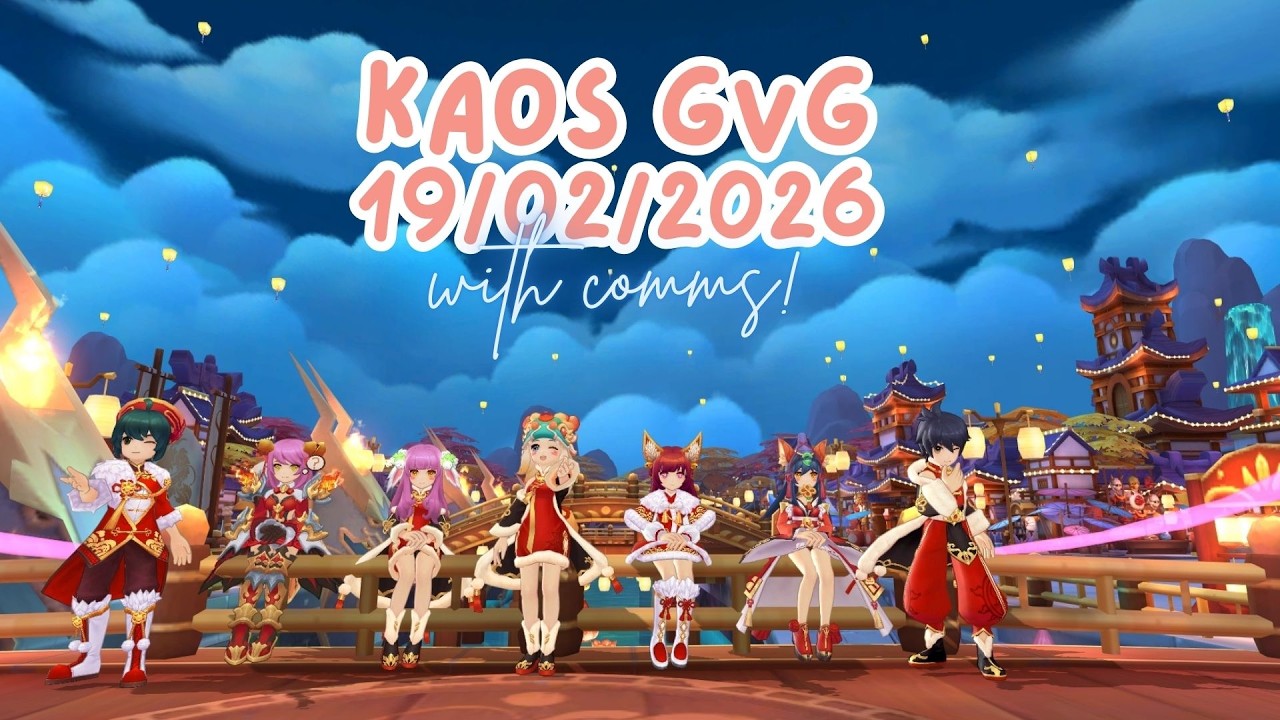 KAOS GVG 19/02/2026 | First time commanding ♡
