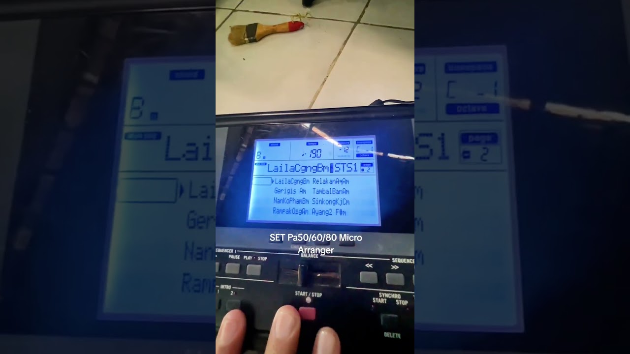 SET UPDATE KORG PA 50 SD PA60, PA80, MICRO ARRANGER, PA500, PA800 FULL LAGU LAGU TERBARU