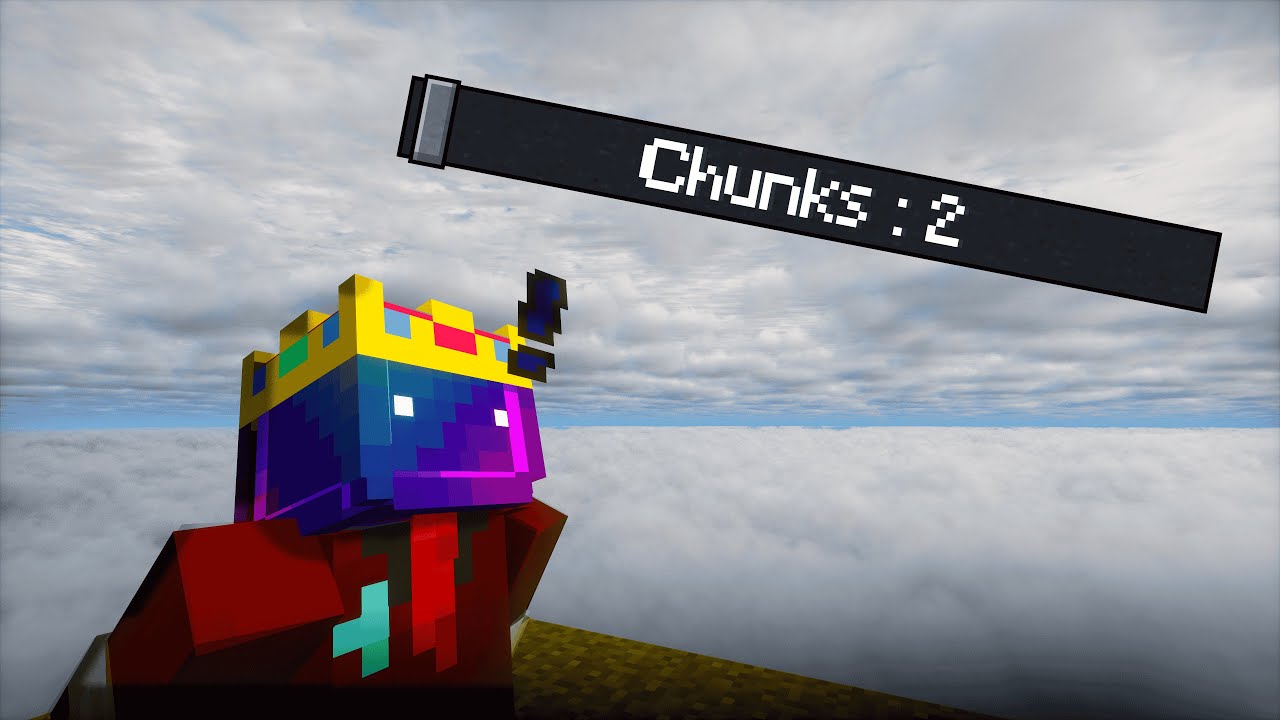 Bedwars MAIS avec 2 Chunks de Distance !