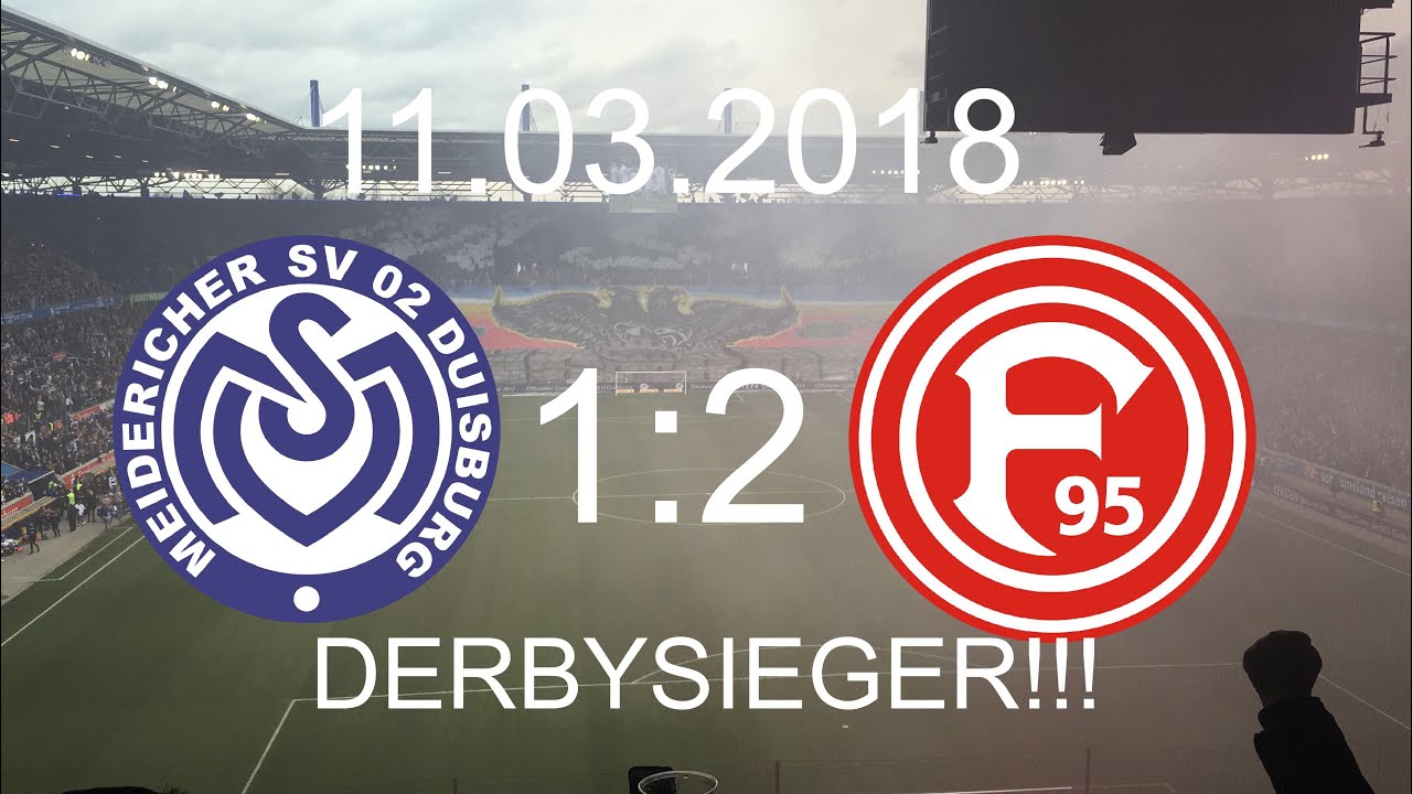 MSV Duisburg - Fortuna Düsseldorf(1:2)|11.03.2018|DERBY SPEKTAKEL AM NIEDERRHEIN!!!!⚽️💥