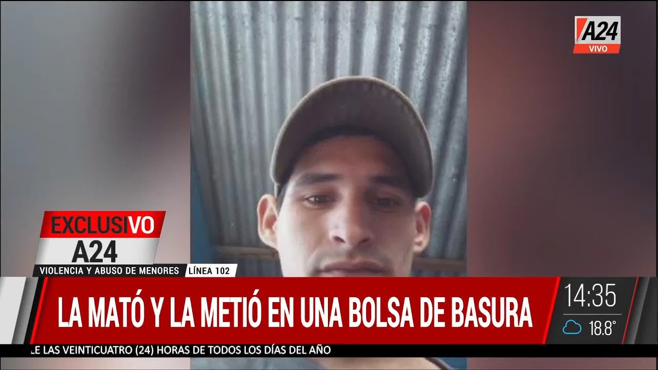 🔴 Así se entregaba el femicida de Amanda Aguilar
