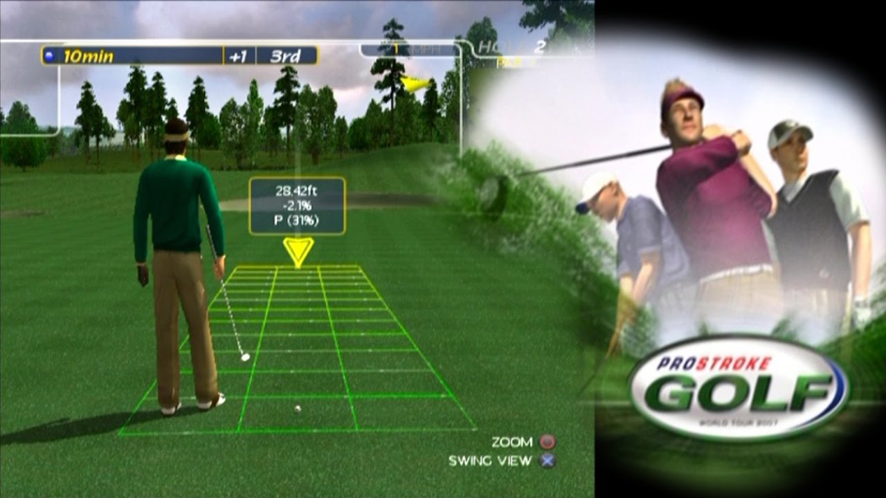 ProStroke Golf: World Tour 2007 ... (PS2) Gameplay
