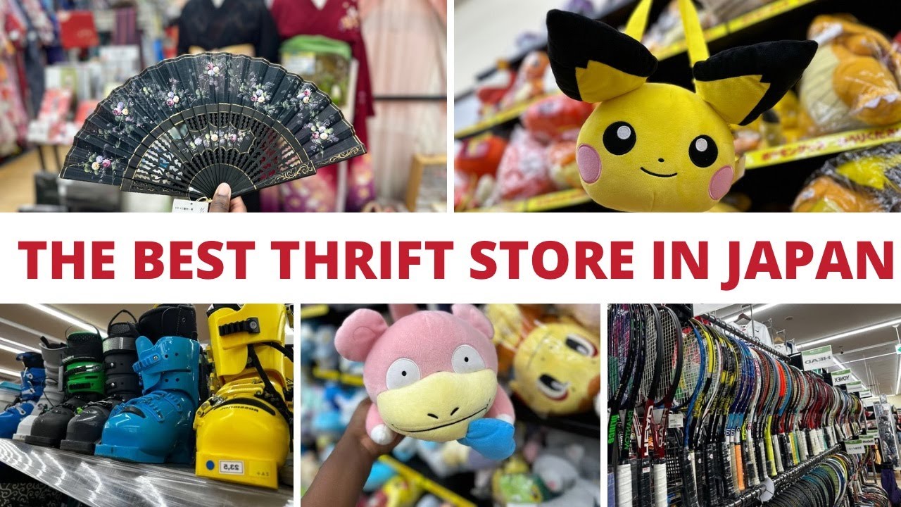 I Found The Best Thrift Store in Japan | BOOKOFF SUPER BAZAAR | Secondhand Shopping in Japan
