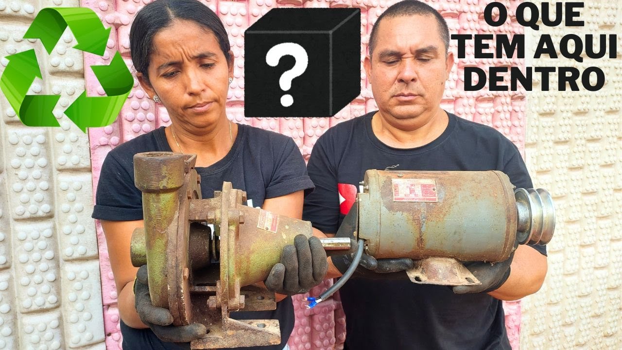 GARIMPANDO METAL FINO DE BOMBA D'ÁGUA