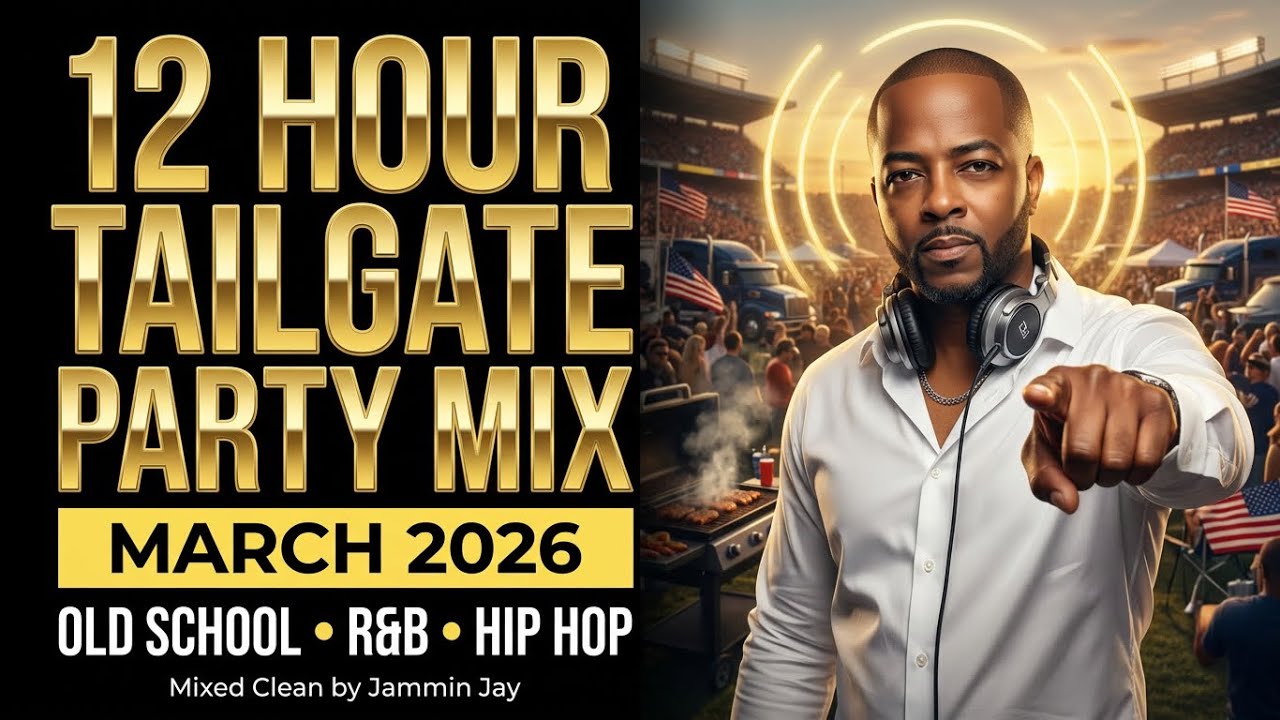 12 Hour Tailgate Party Mix | Old School, R&B & Hip Hop | Jammin Jay