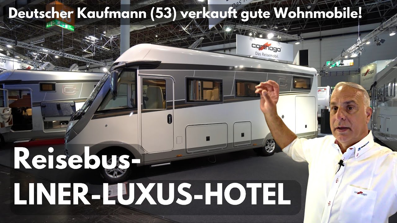 7,49t Liner Luxus Hotel WOHNMOBIL: Carthago 2023 I 50 LE 2023. Iveco Daily. Alde Warmwasserheizung.